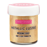 Sweet Sticks  edible lustre Wedding Gold