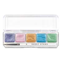 Sweet Sticks Edible Paint Water Activated Metallic Mini Palette Mermaid