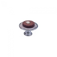 CAKE STAND 30CM S/S 18.5CM HIGH