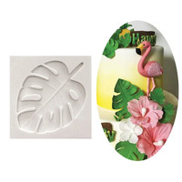 Large Leaf Silicone Fondant Mould
