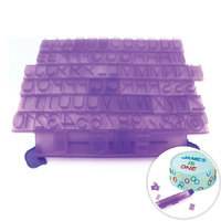Large Alphabet/Number Cookie Press Stamp/Embosser