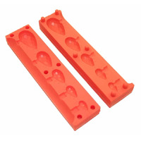 Multi Teardrop Gems Mould
