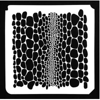 Crocodile Skin Stencil