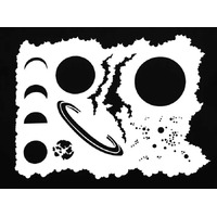 Galactica Stencil