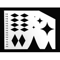 Diamonds Stencil