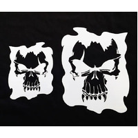 Skull stencil