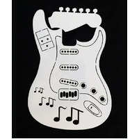 Guitar stencil