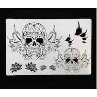 Day Of The Dead Stencil