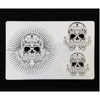 Day Of The Dead Stencil No 2