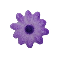 Edible Daisy Purple Decoration