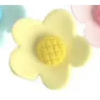 Edible Daisy Yellow Decoration