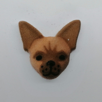 Edible Dog D Decoration