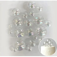 Opaque Foam Ball Topper 20pc Set