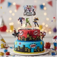Avengers Cake Topper Set