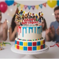 Roblox Cake Topper Set