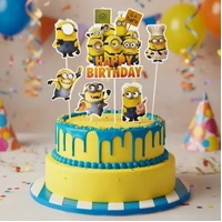 Minion Cake Topper Set