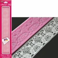 GoBake Vivienne Wet Lace Silicone Mat 390x70mm