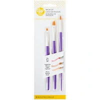Wilton Cake & Cookie 3pcs Dusting Brush Set