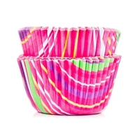 Wilton Mini Snappy Stripes Baking Cups - 100Pk