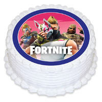 Fortnite Round Edible Image