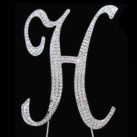 Diamante 7cm Letter - H