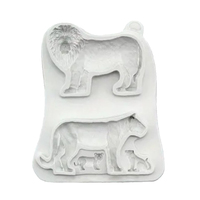 Large Lions Silicone Mould