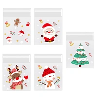 Self Adhesive Christmas Treat Bags 20 Pack
