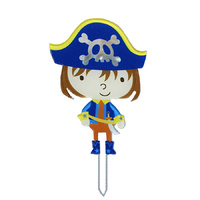 Acrylic Pirate Topper