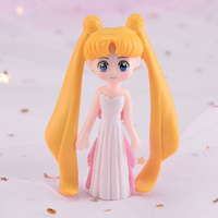 Anime Girl Blonde Hair Toy Decoration