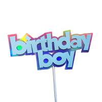 Birthday Boy Cake Topper 