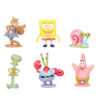 Sponge Bob Toy Topper Set