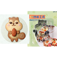 Squirrel Cookie Cutter set