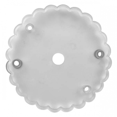Scalloped Circle Plaque [JEM]