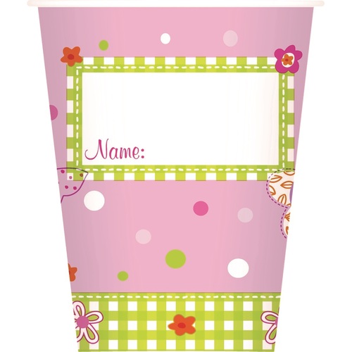 Paper Cups Pink Fairy  - 10PK