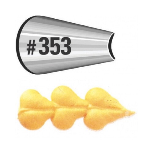 Wilton Ruffle Piping Tip #353