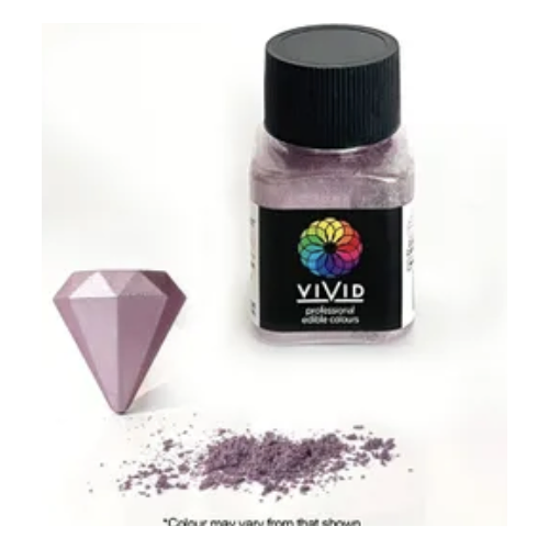 Vivid Lilac Edible Metallic Dust 10g