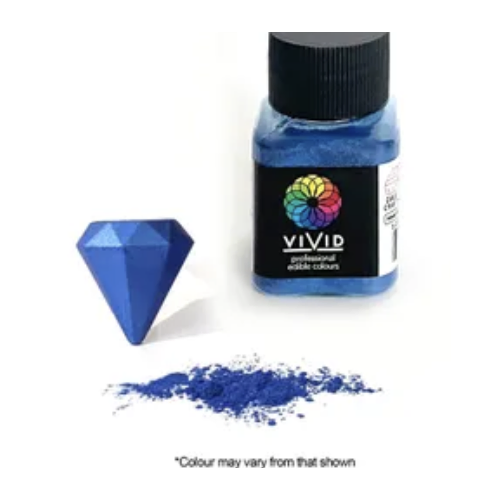 Vivid Super Royal Edible Metallic Dust 10g
