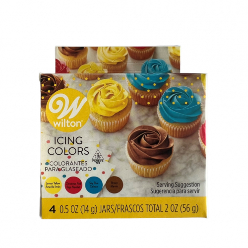 Wilton Primary Colours 4pc Gel Set 