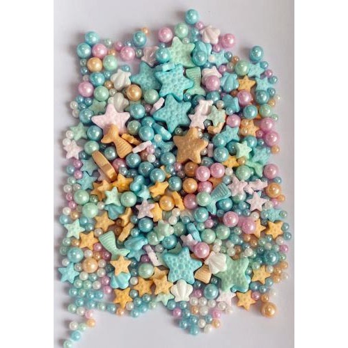 Sea Life Star Mix 80g Sprinkles