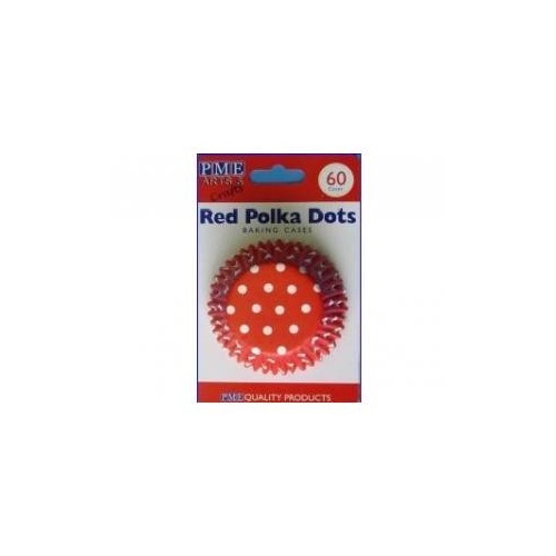 Red Polka Dots Std Baking Cups 