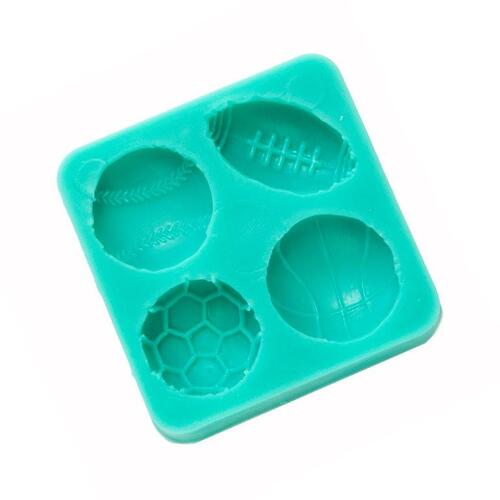 Sports Balls Silicone Fondant Mould