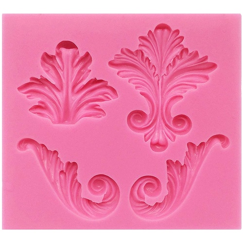 Assorted Scrolls Silicone Mould
