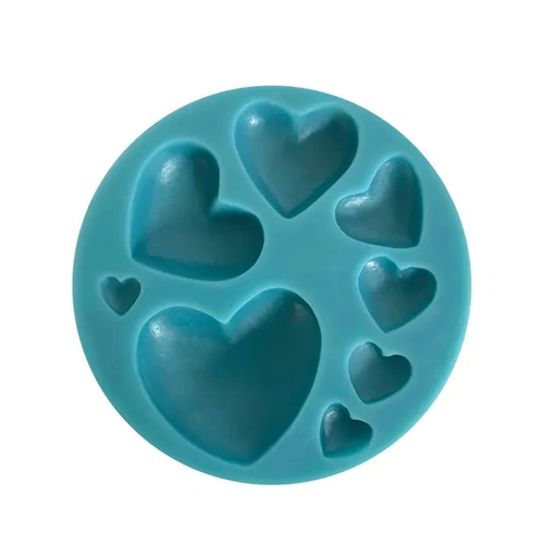 8 Hearts Silicone Mould