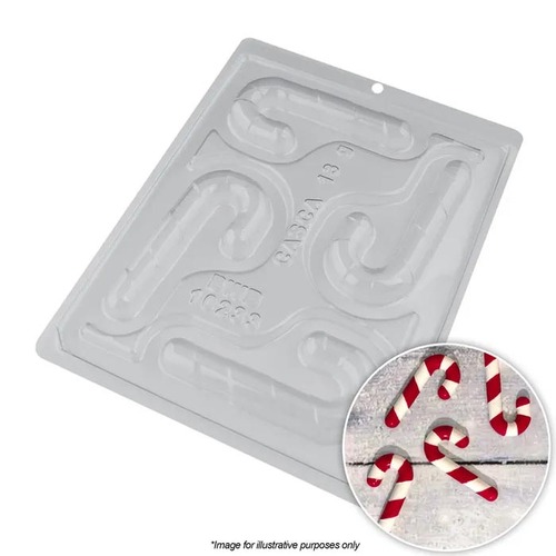 BWB Candy Cane Chocolate Mould 3 Piece