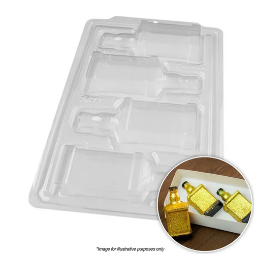 BWB Liqueur Bottle  Chocolate Mould 3 Piece