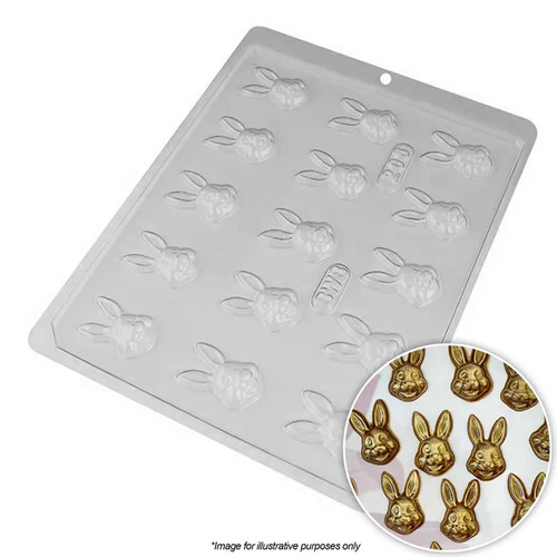 BWB Bunny Rabbit Head Chocolate Mould 1 Piece