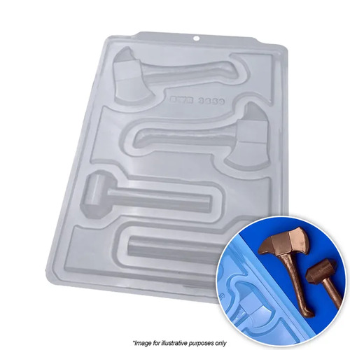 BWB Little Hammer & Axe Chocolate Mould 3 Piece