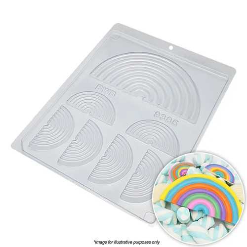 BWB Rainbow Chocolate Mould 1 Piece
