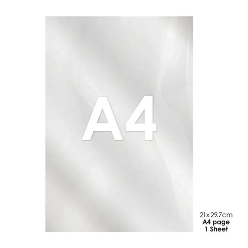 Acetate Sheet A4 SIZE (29.5CM x 21CM)