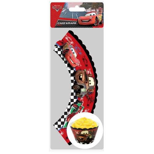 Disney Cars - Cupcake Wraps 12 Pack